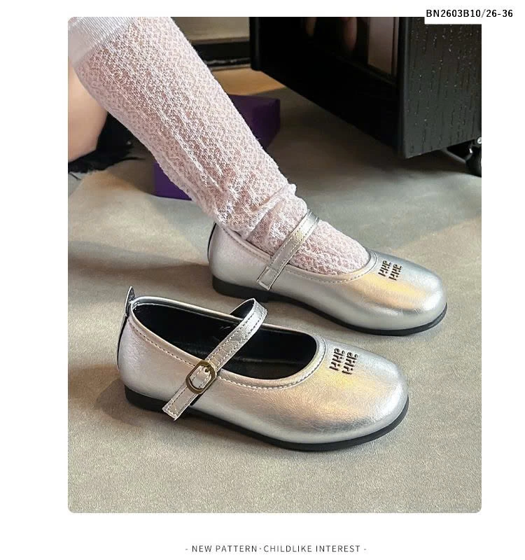 GIÀY BÚP BÊ DA MỀM BÉ GÁI