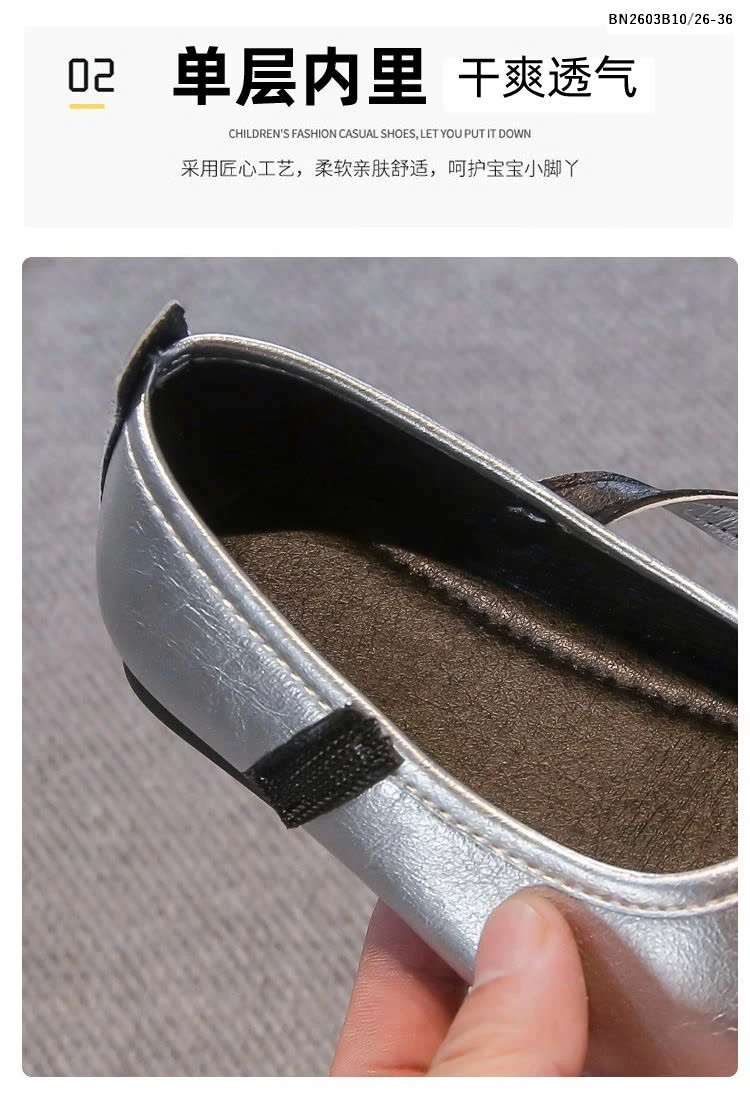 GIÀY BÚP BÊ DA MỀM BÉ GÁI