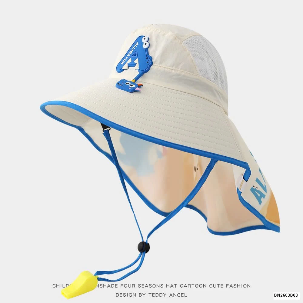 MŨ CHỐNG NẮNG VẠT CHE ĐI BIỂN