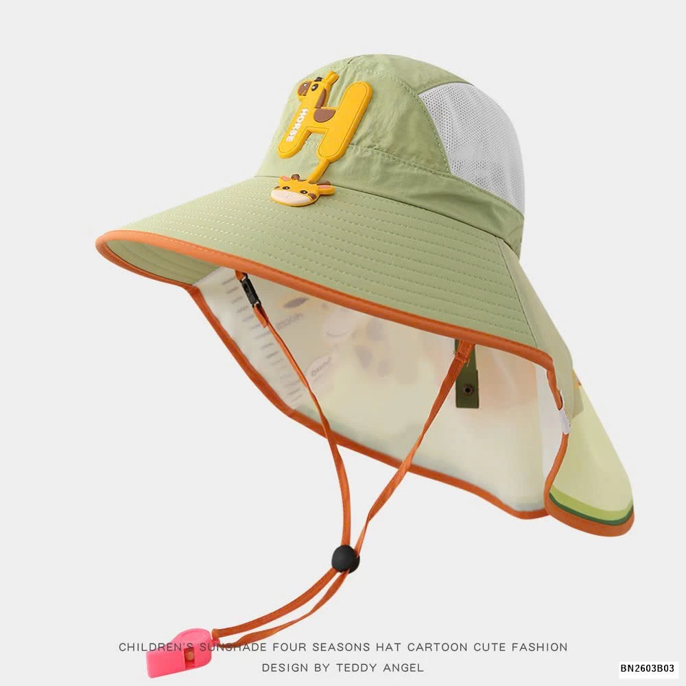 MŨ CHỐNG NẮNG VẠT CHE ĐI BIỂN