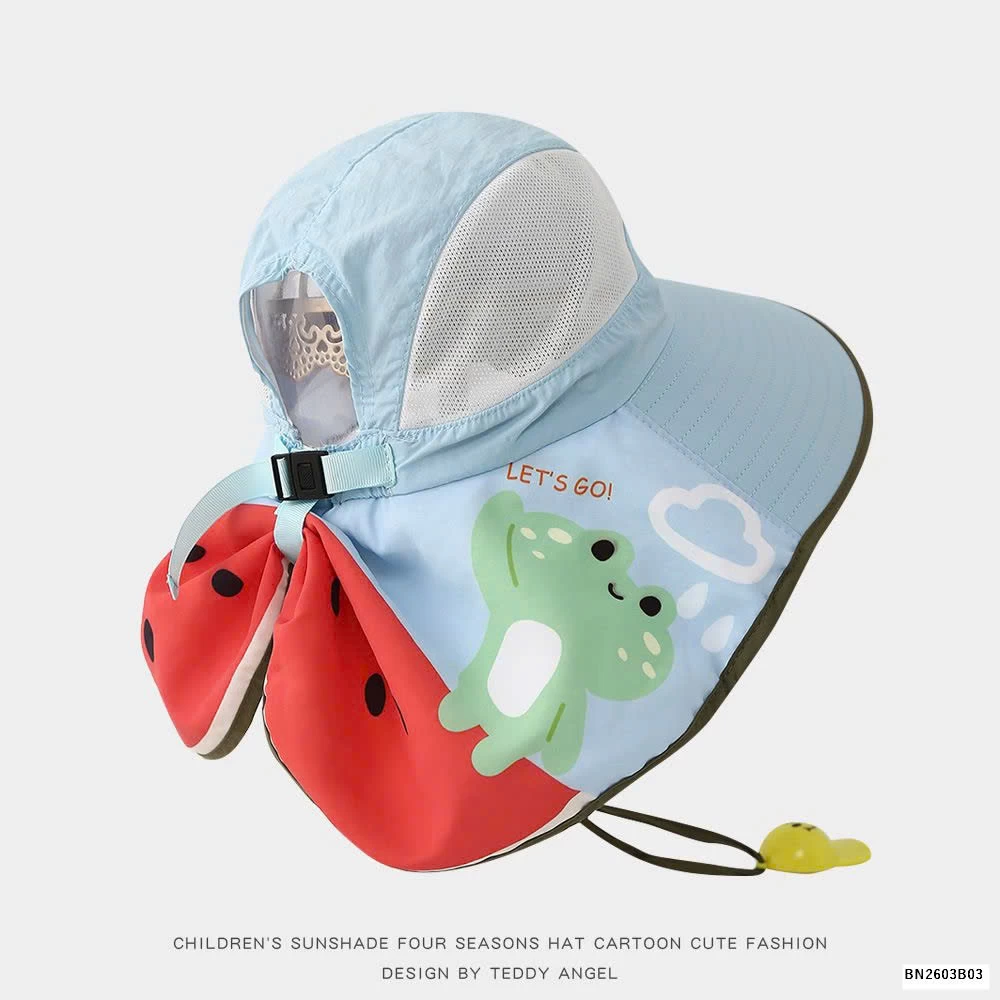 MŨ CHỐNG NẮNG VẠT CHE ĐI BIỂN