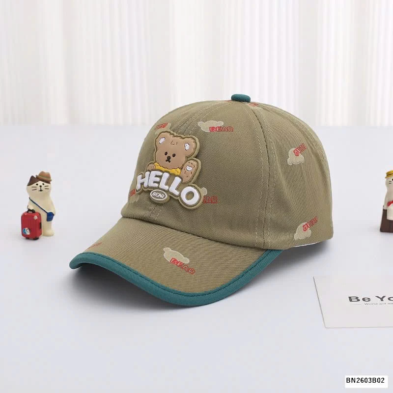 MŨ LƯỠI TRAI GẤU HELLO