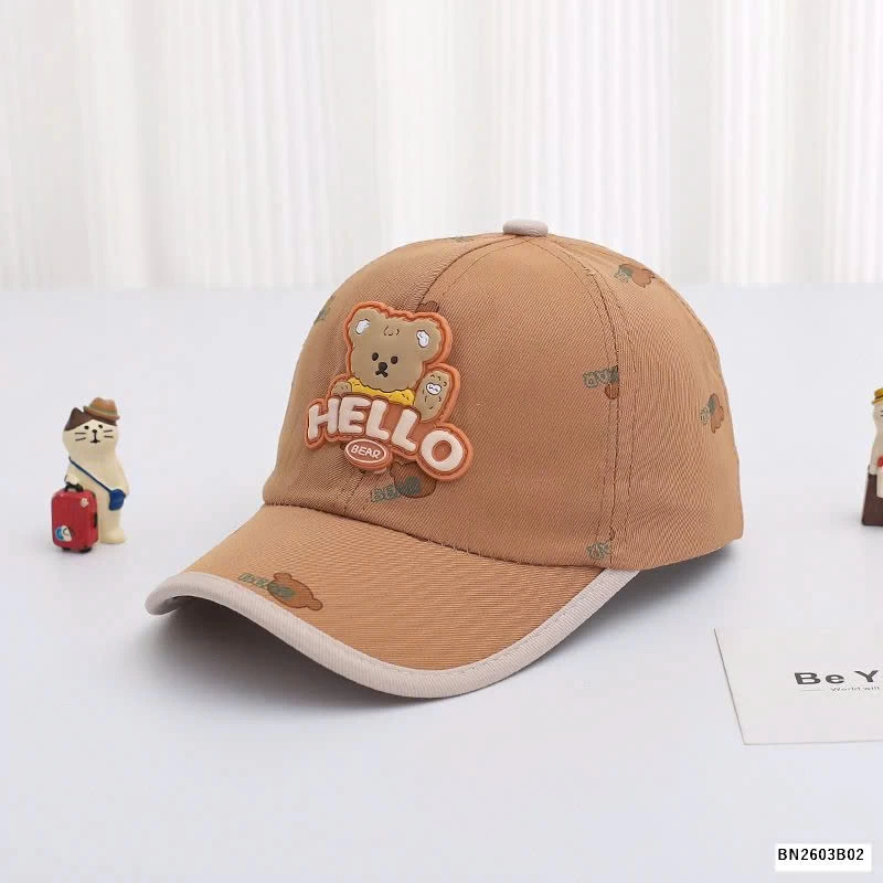 MŨ LƯỠI TRAI GẤU HELLO