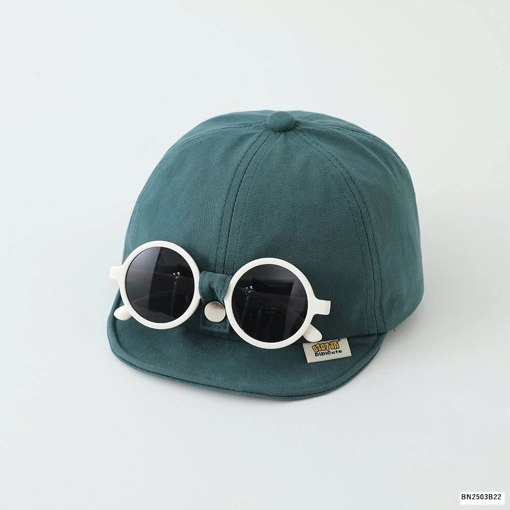 MŨ LƯỠI TRAI KÈM KÍNH NHÍ