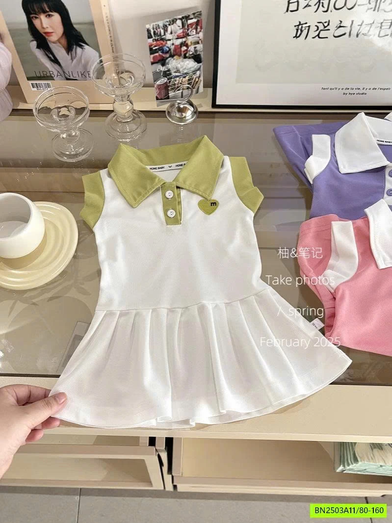 ĐẦM POLO SÁT NÁCH XẾP LY