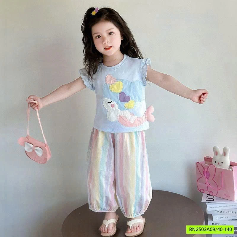 SÉT ÁO CANH TIÊN MIX QUẦN BOOM