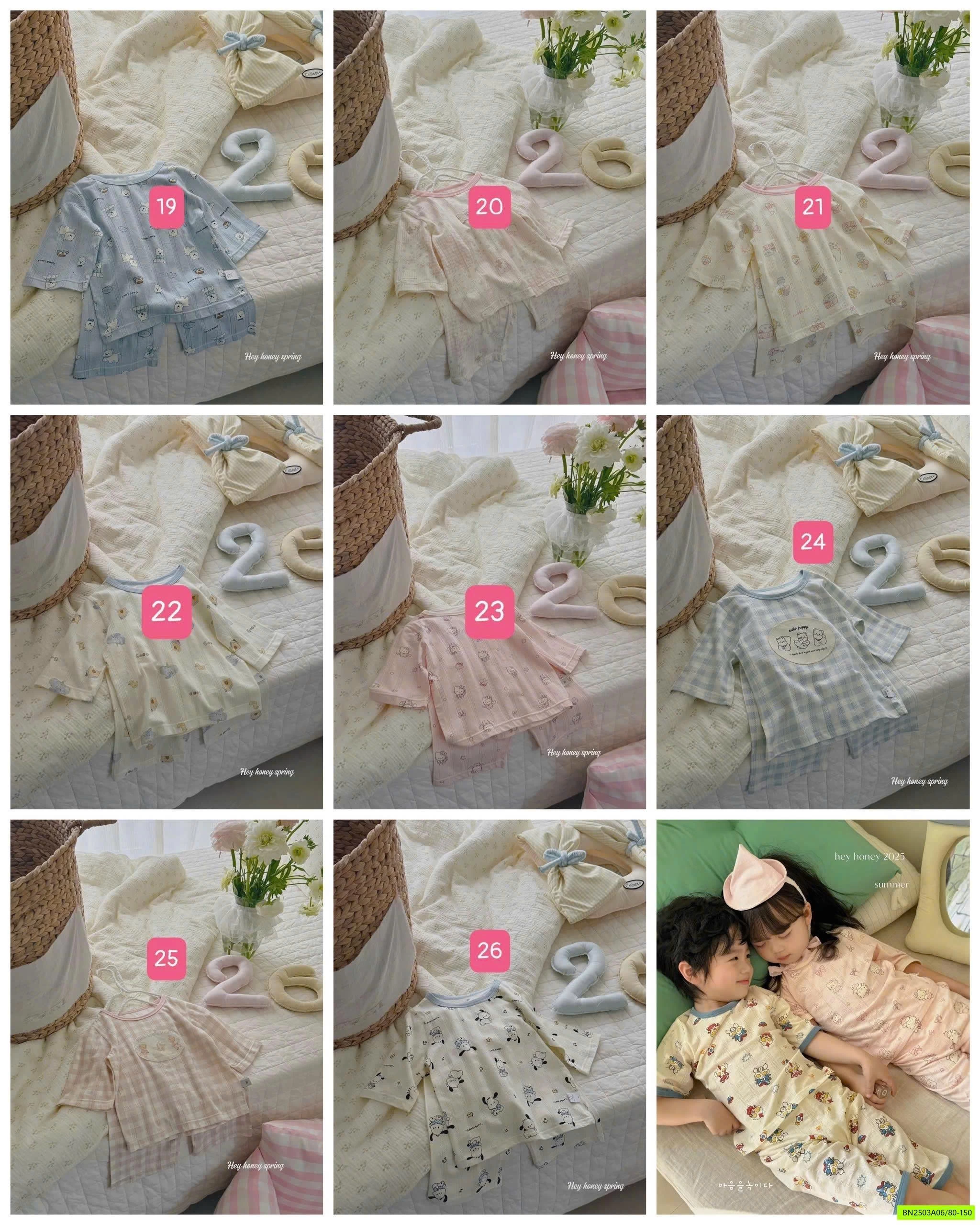 BỘ LỠ COTTON GIẤY HONEY