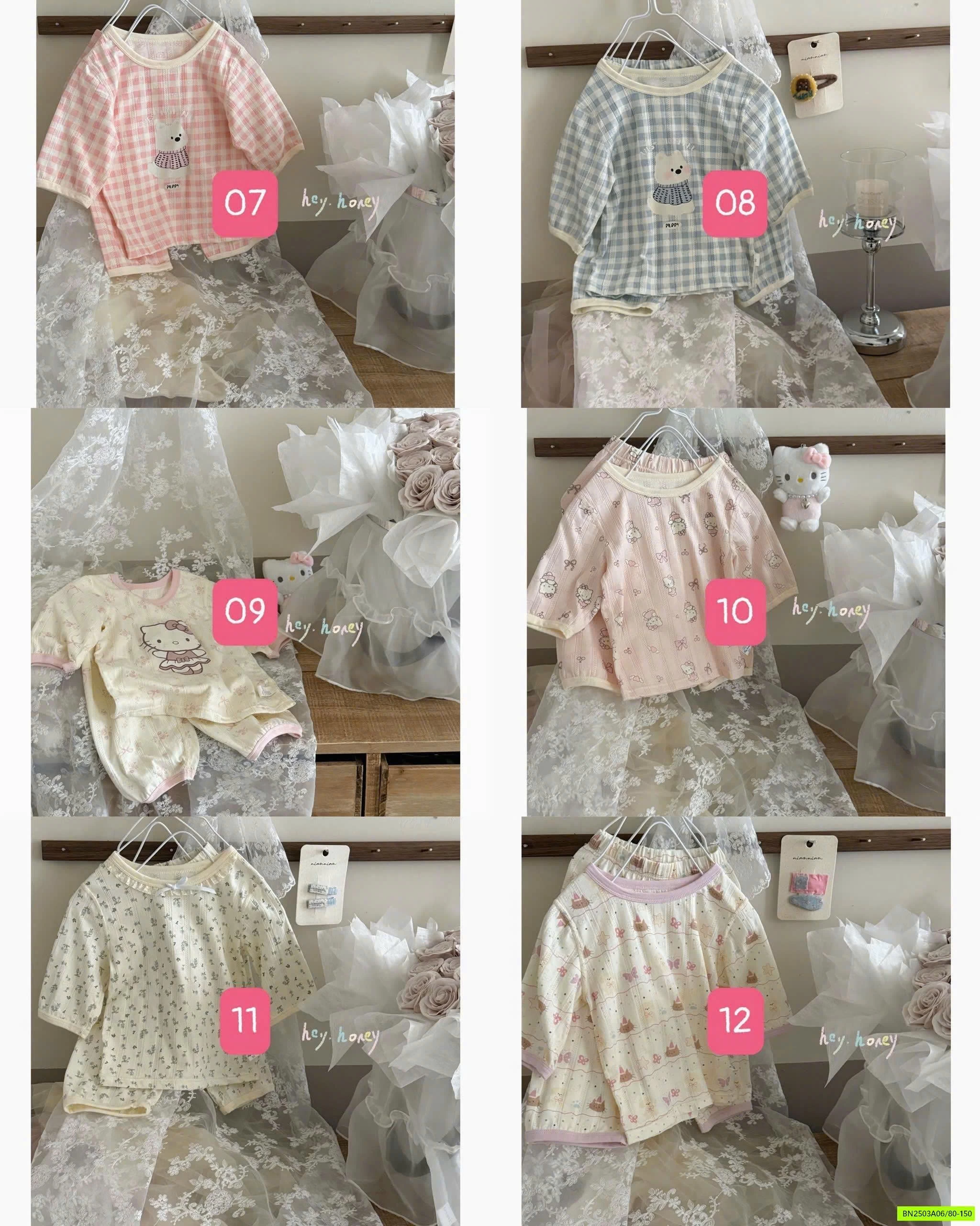 BỘ LỠ COTTON GIẤY HONEY