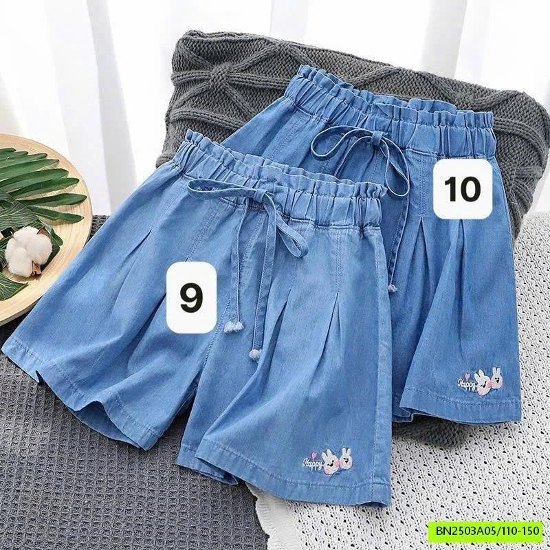QUẦN SHORT DENIM GIẤY BÉ