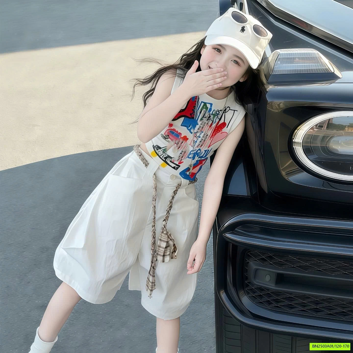 CROPTOP SẮC MÀU MIX QUẦN BÍ SZ ĐẠI