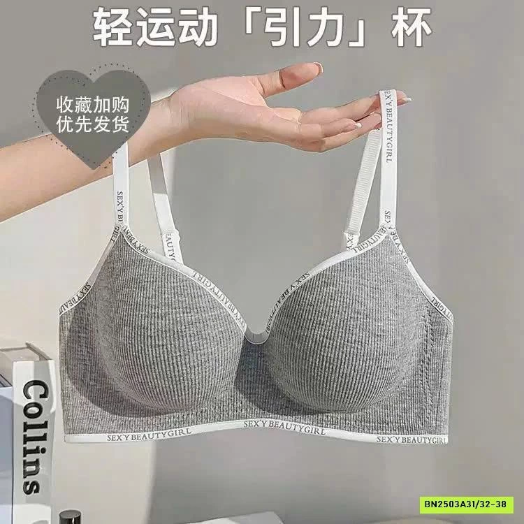 ÁO BRA VIỀN CHỮ KHÔNG GỌNG