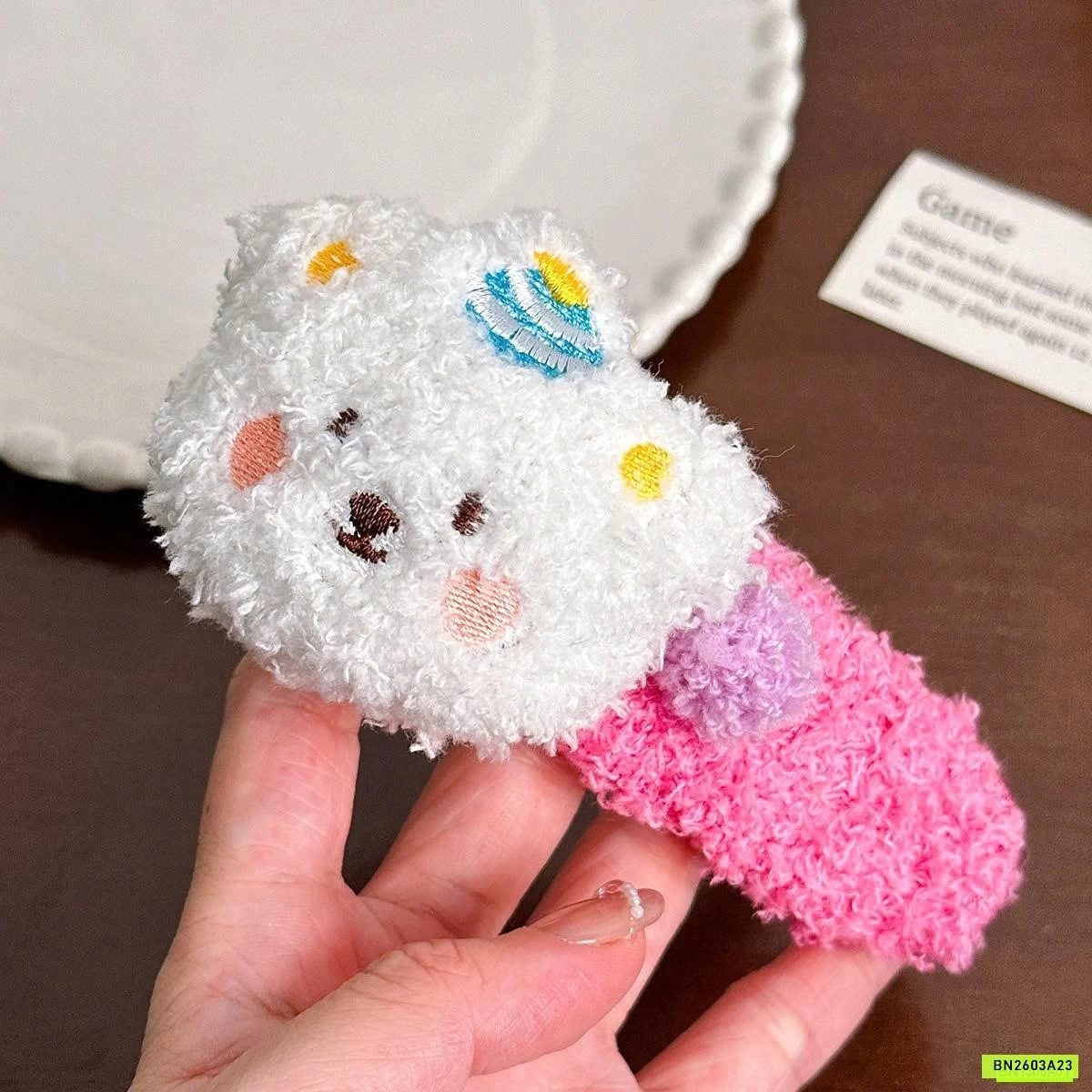 SÉT 4 KẸP TÓC BÔNG KUTE