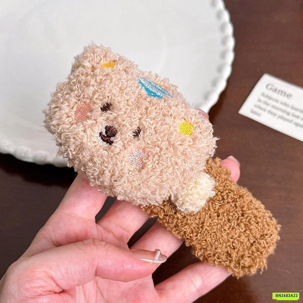 SÉT 4 KẸP TÓC BÔNG KUTE