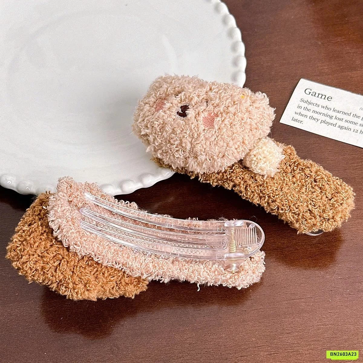 SÉT 4 KẸP TÓC BÔNG KUTE