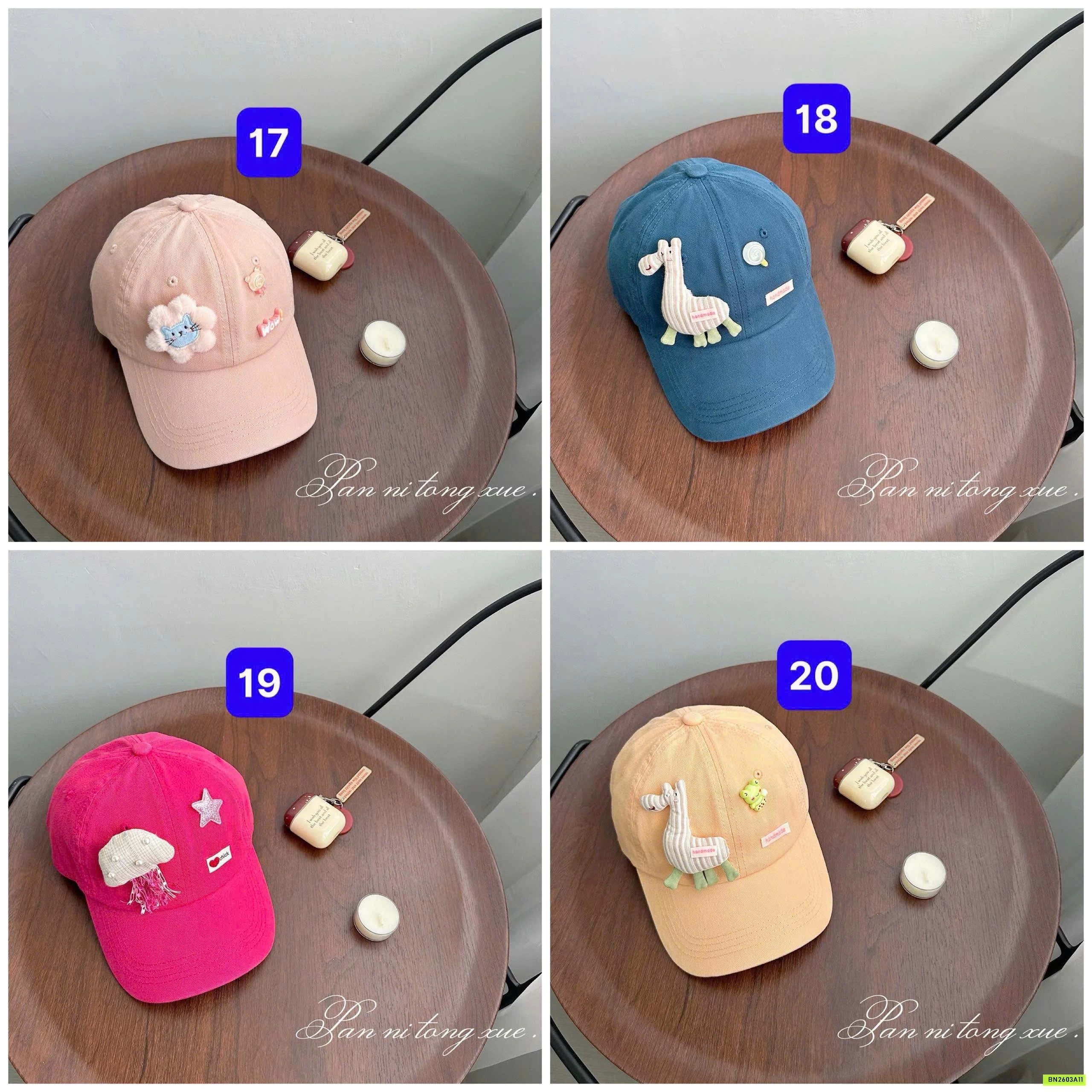 MŨ KẾT GẮN THÚ BÔNG