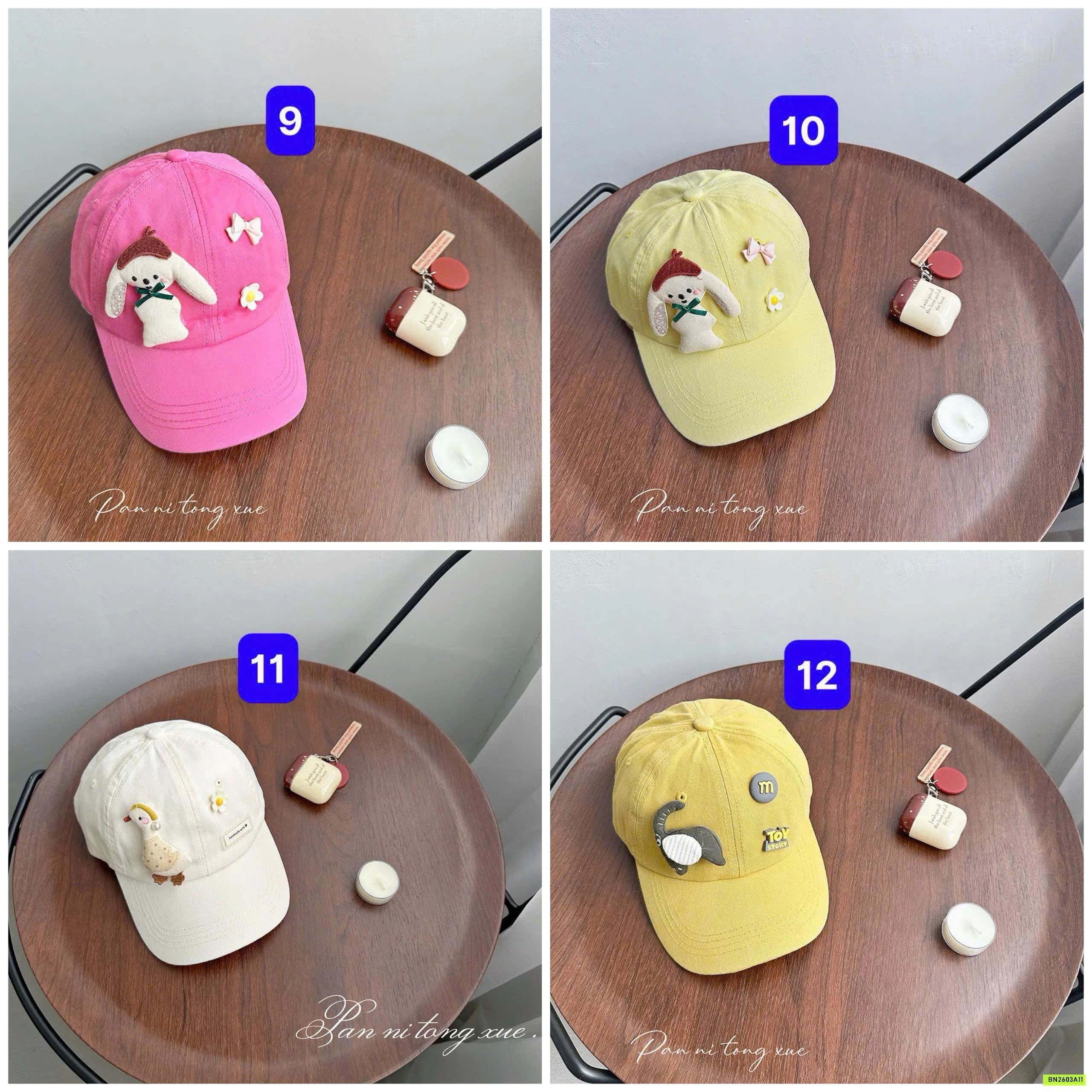 MŨ KẾT GẮN THÚ BÔNG