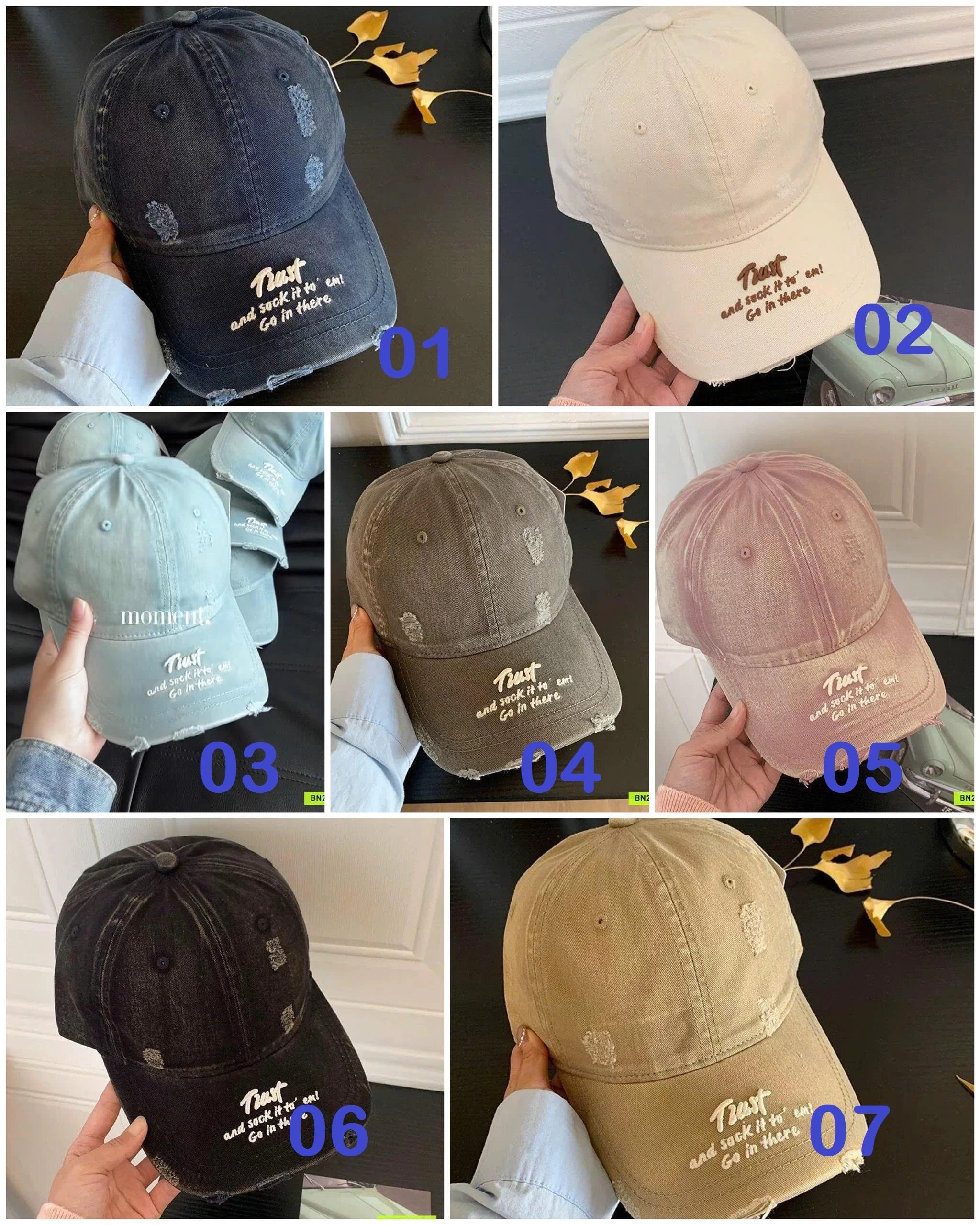 MŨ KẾT CHỮ NỔI