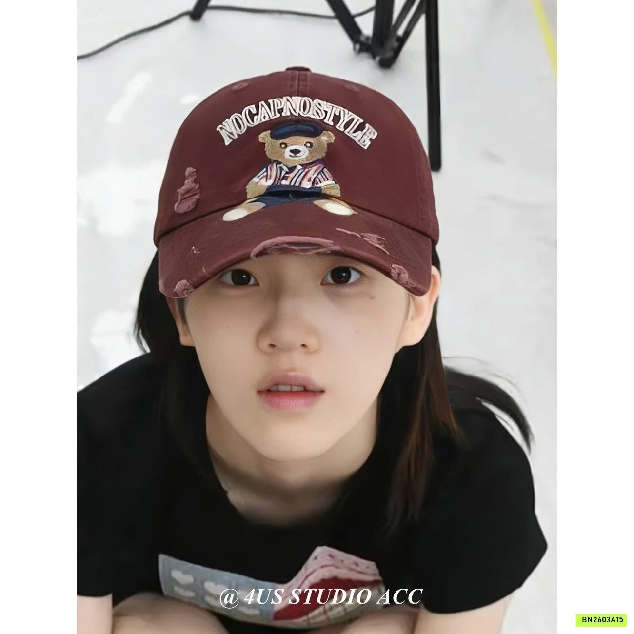 MŨ KẾT GẤU BEAR CHO MẸ