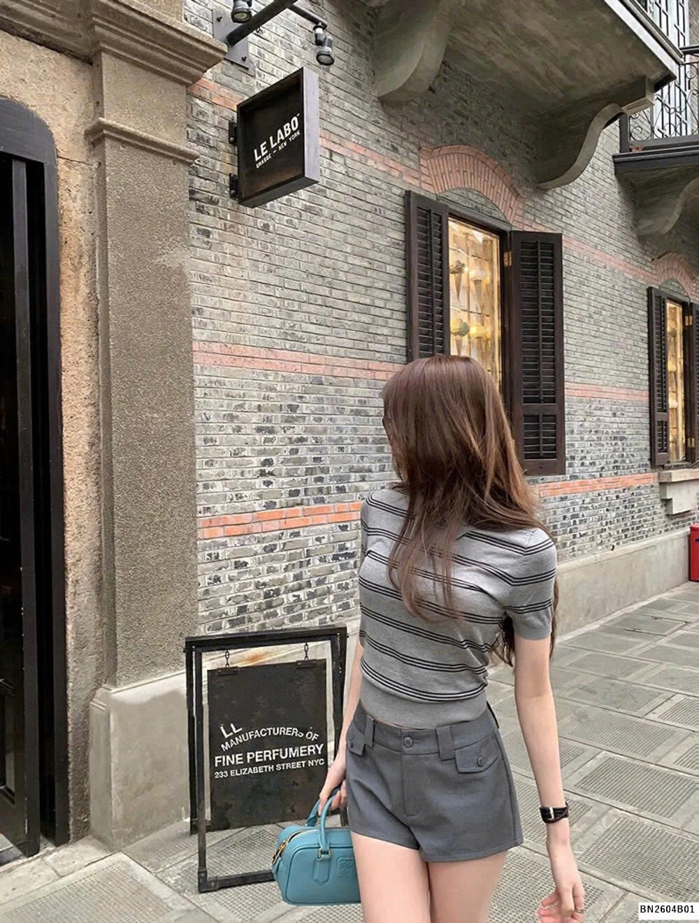 ÁO POLO KẺ NGANG WGWE