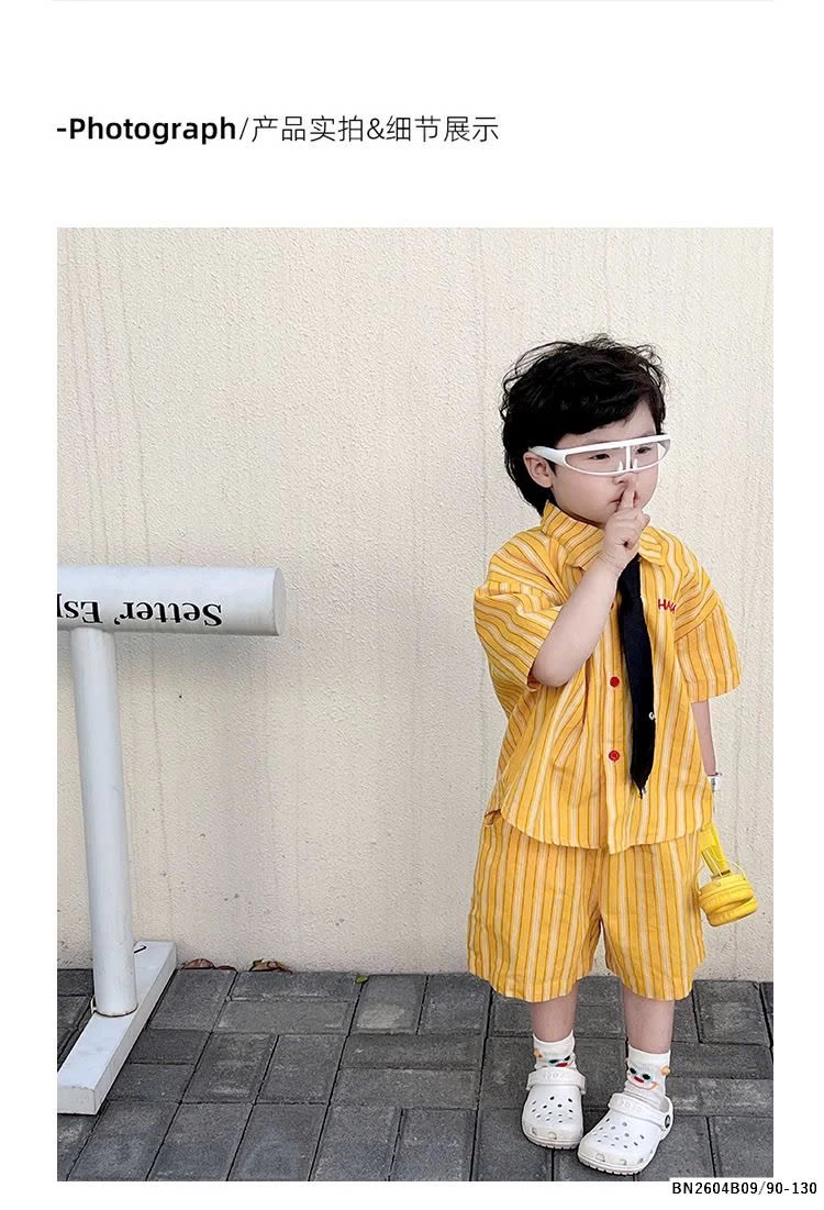 SÉT SƠ MI SỌC VÀNG