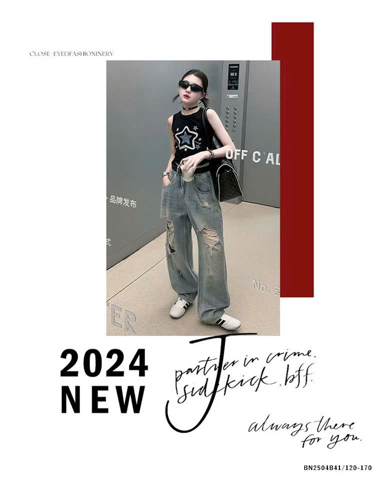 SÉT ÁO CROPTOP NGÔI SAO MIX JEAN RÁCH