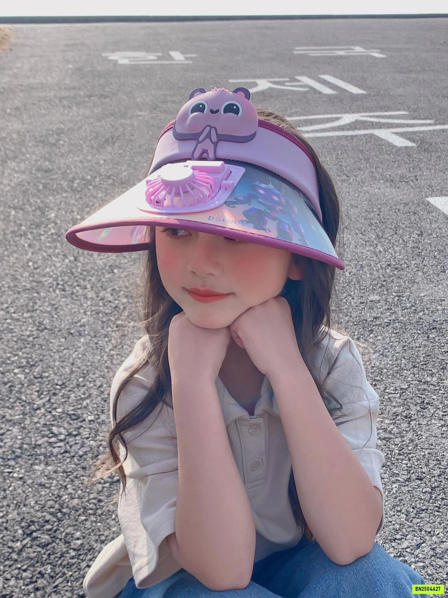 MŨ CHỐNG NẮNG NỬA ĐẦU KÈM QUẠT