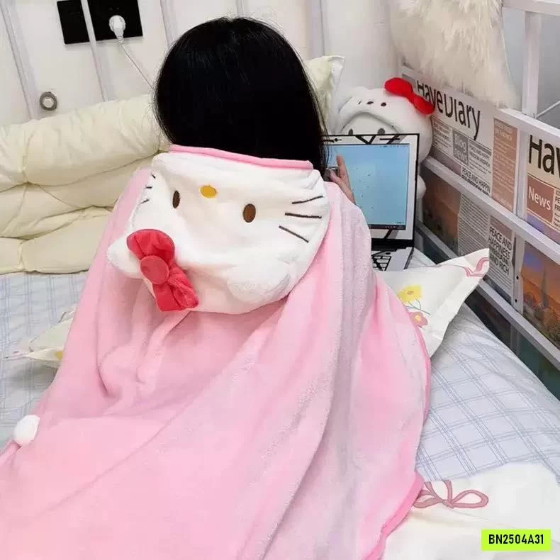 CHĂN KITTY GẤP GỌN