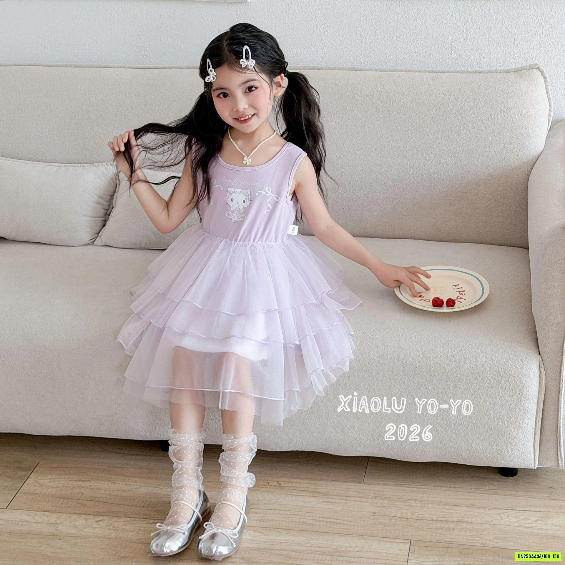 ĐẦM SÁT NÁCH CHÂN VOAN XINH XẮN