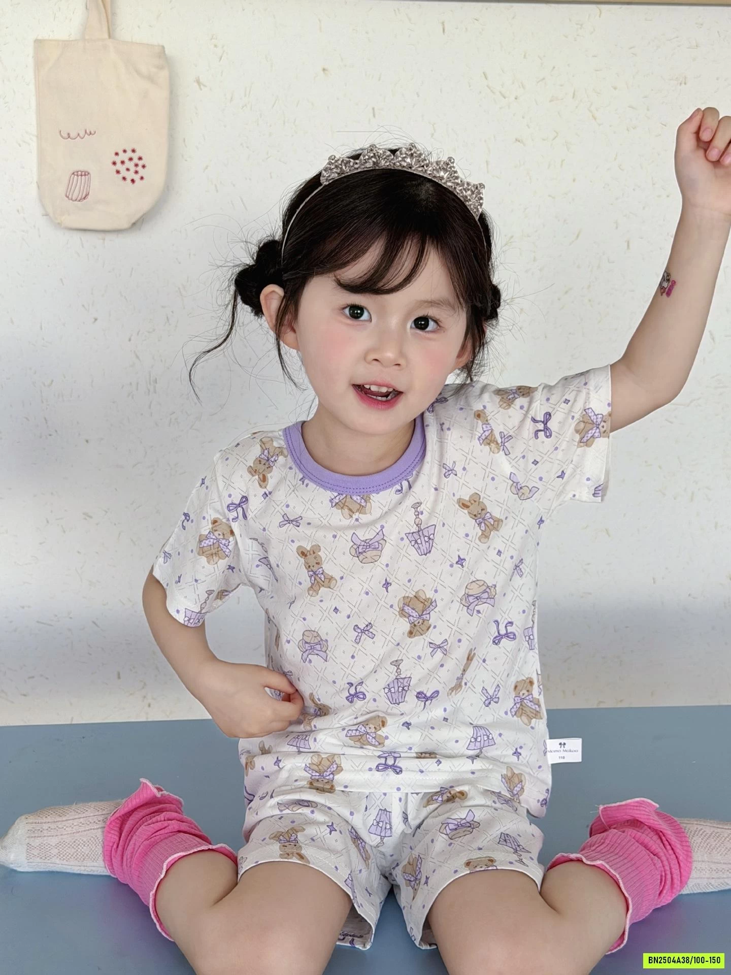 BỘ COTTON GIẤY THÔNG HƠI HOẠT HÌNH