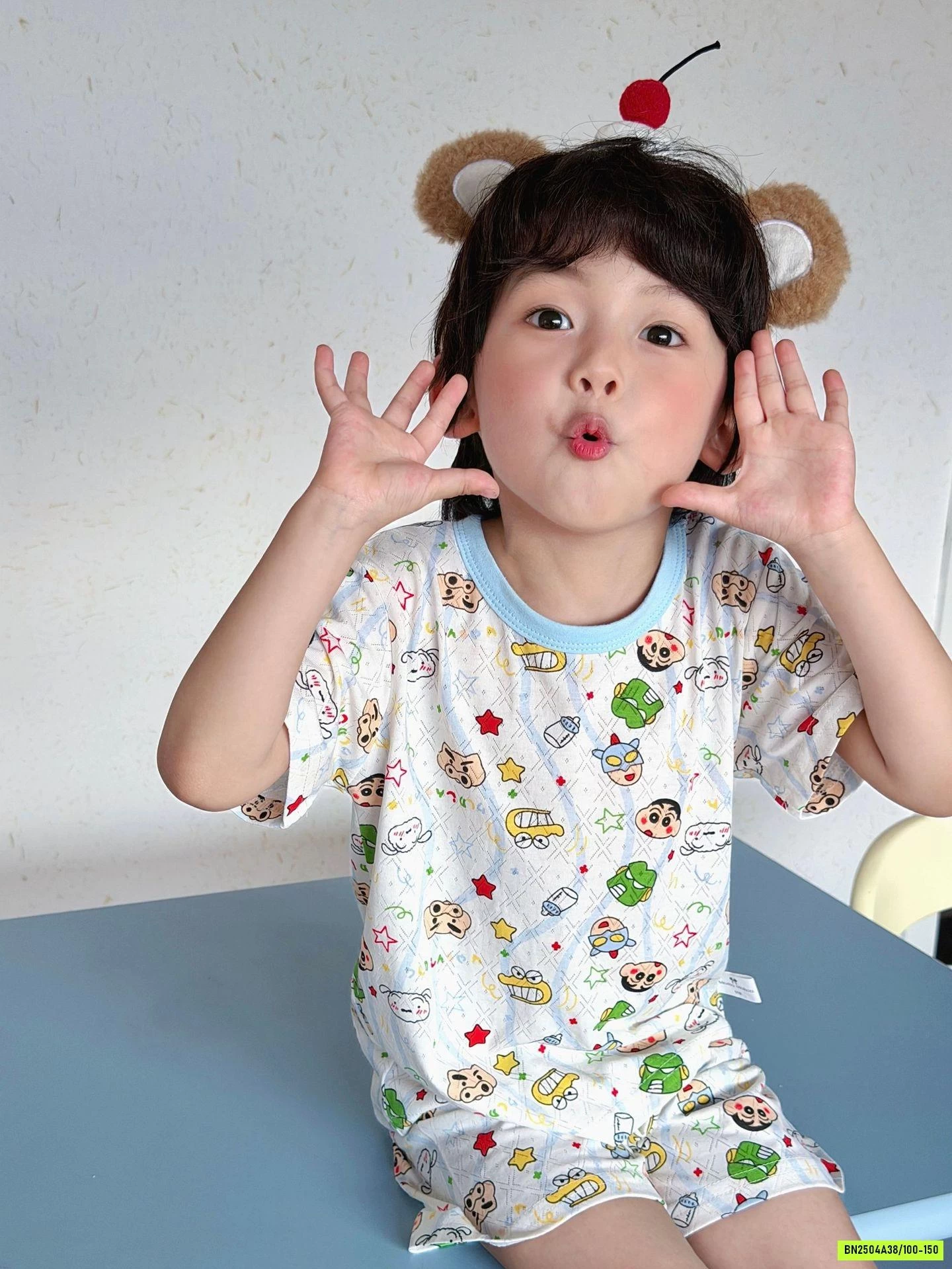 BỘ COTTON GIẤY THÔNG HƠI HOẠT HÌNH