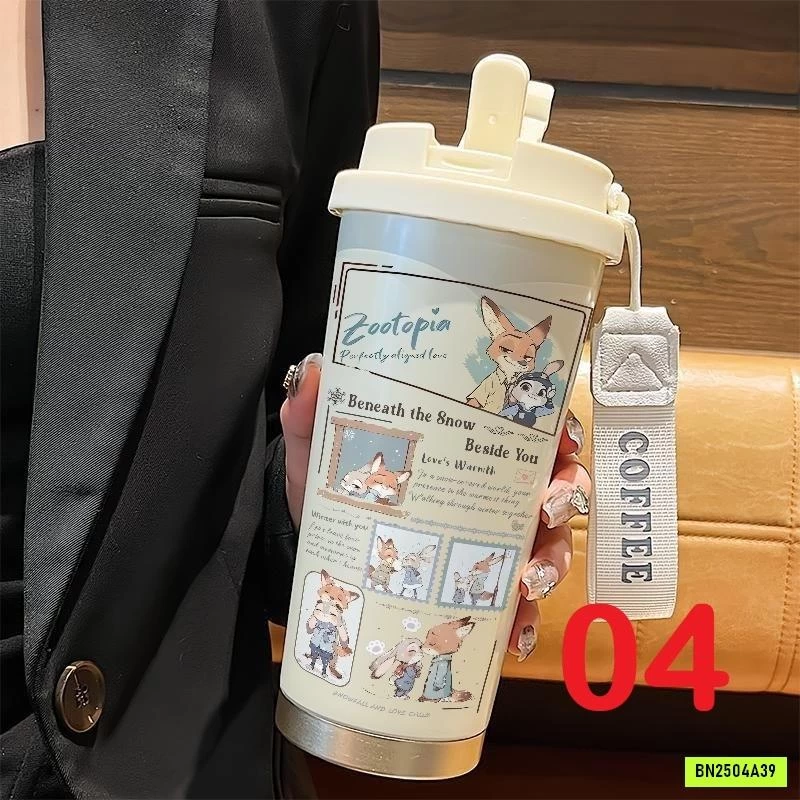 CỐC UỐNG NƯỚC GIỮ NHIỆT ZOOPOPIA
