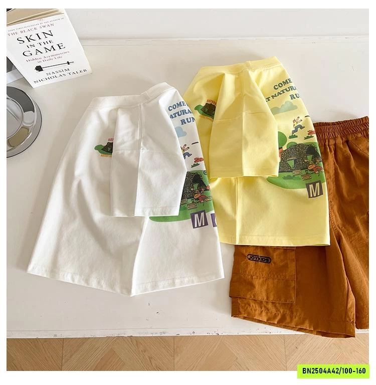 ÁO THUN IN HÌNH LƯNG CHUANCHUANMA