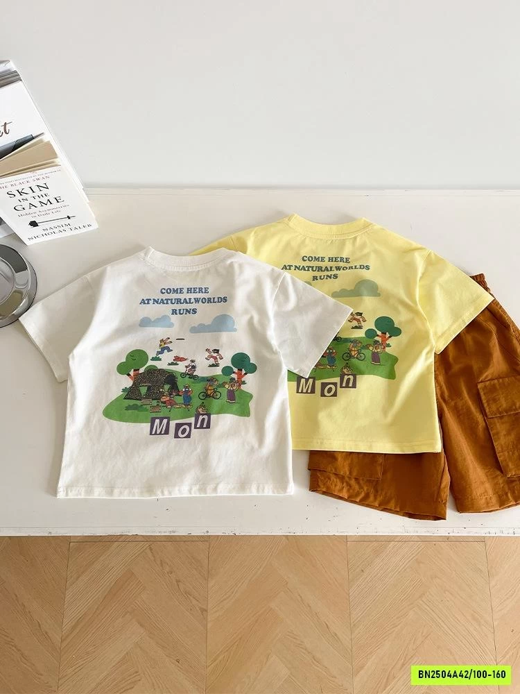 ÁO THUN IN HÌNH LƯNG CHUANCHUANMA