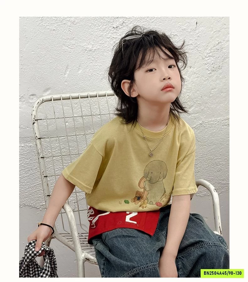 ÁO VÀNG MIX JEANS LỠ