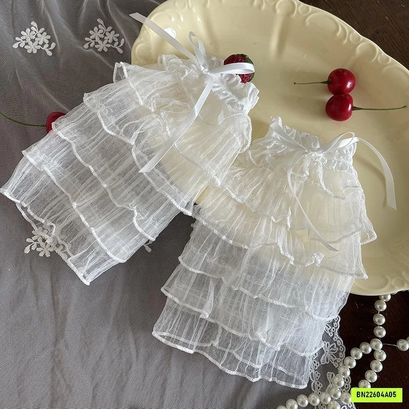 TẤT ỐNG VOAN REN XINH XẮN