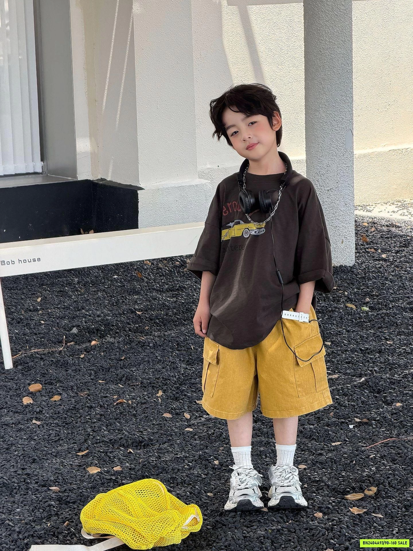 ÁO THUN NÂU IN OTO FANSHU