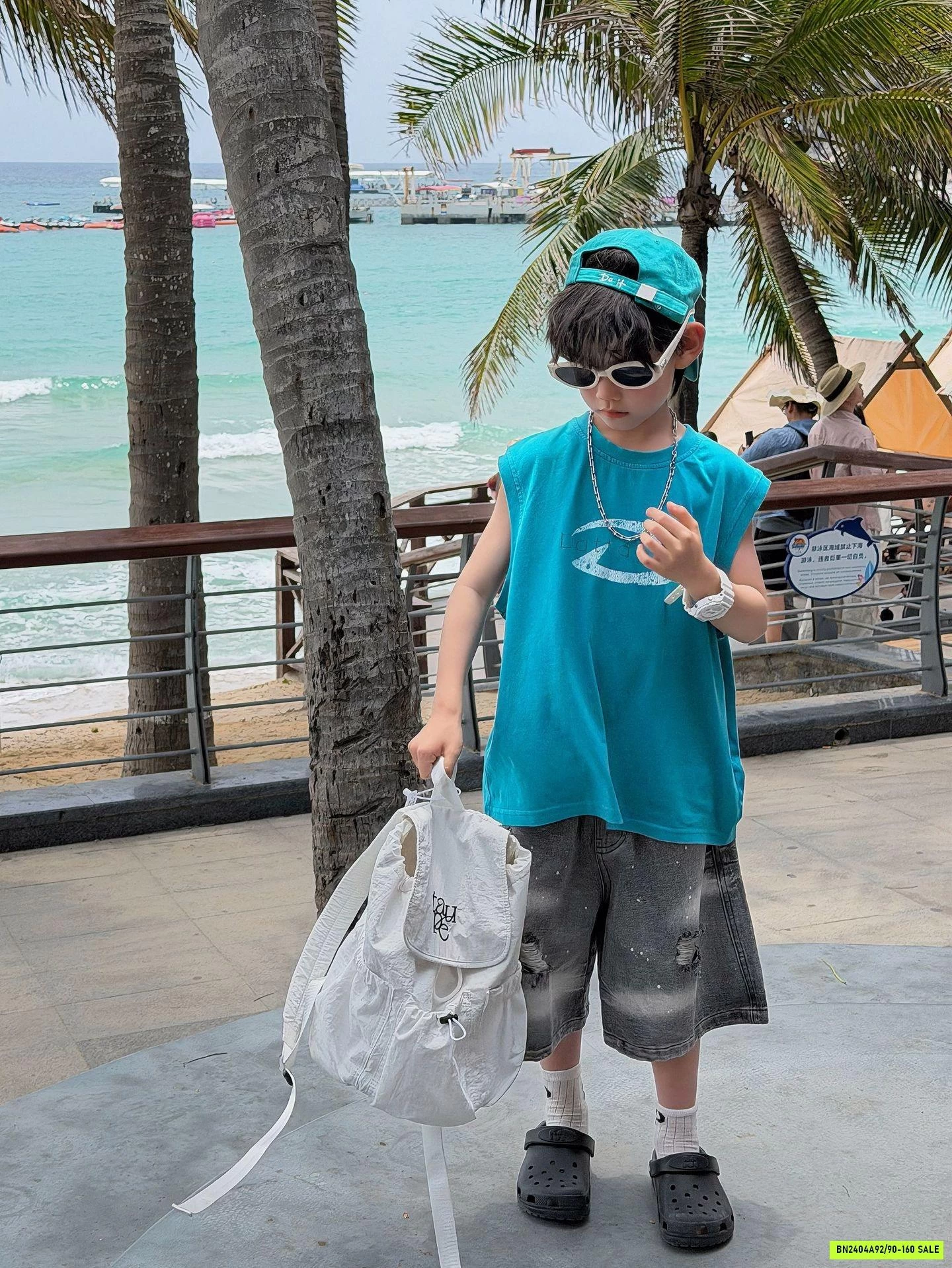 ÁO SÁT NÁCH XANH DƯƠNG FANSHU