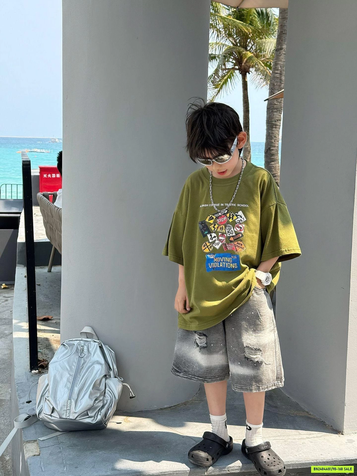 ÁO THUN RÊU IN SẮC MÀU FANSHU