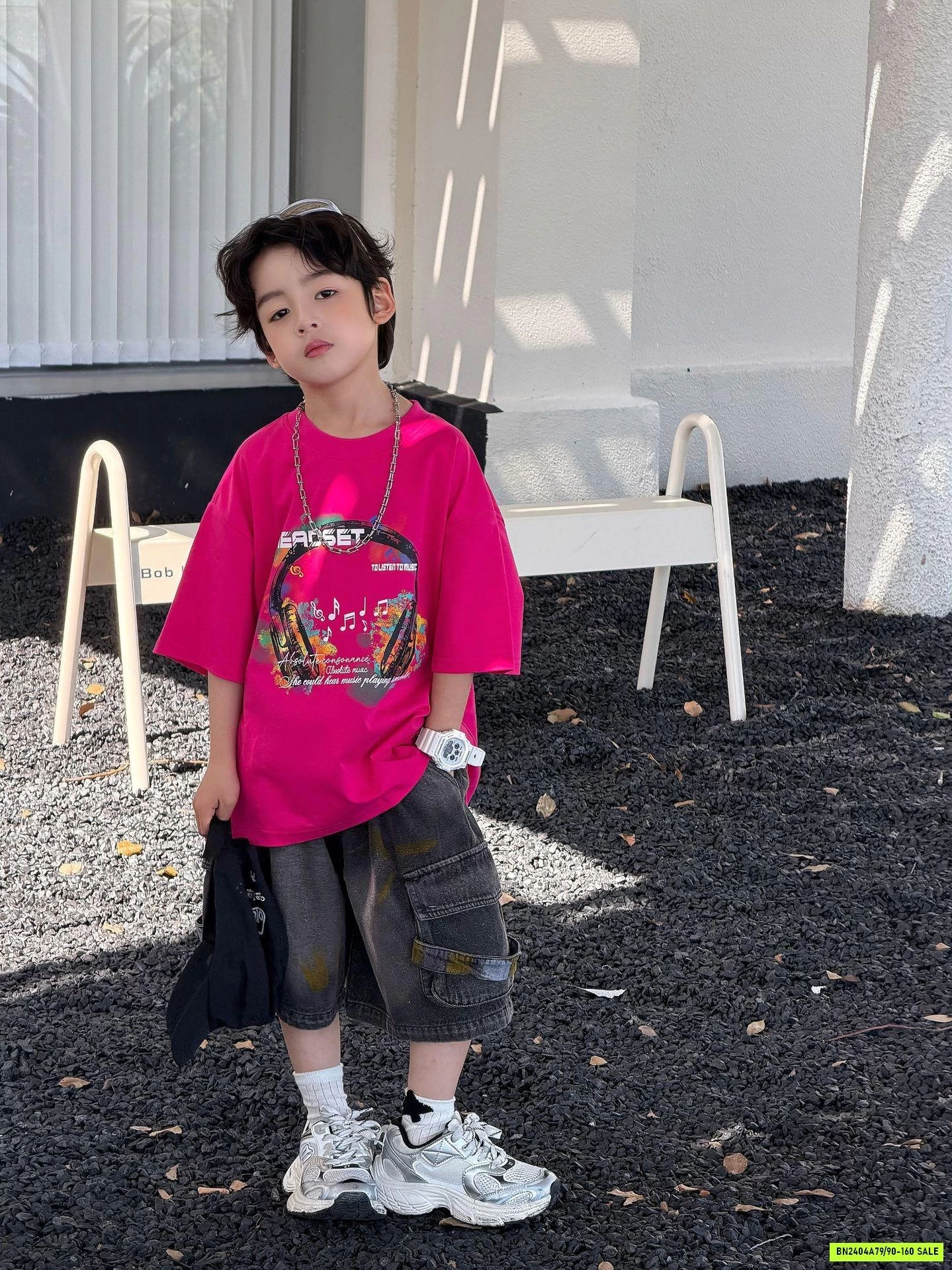 ÁO THUN HỒNG TAI NGHE FANSHU