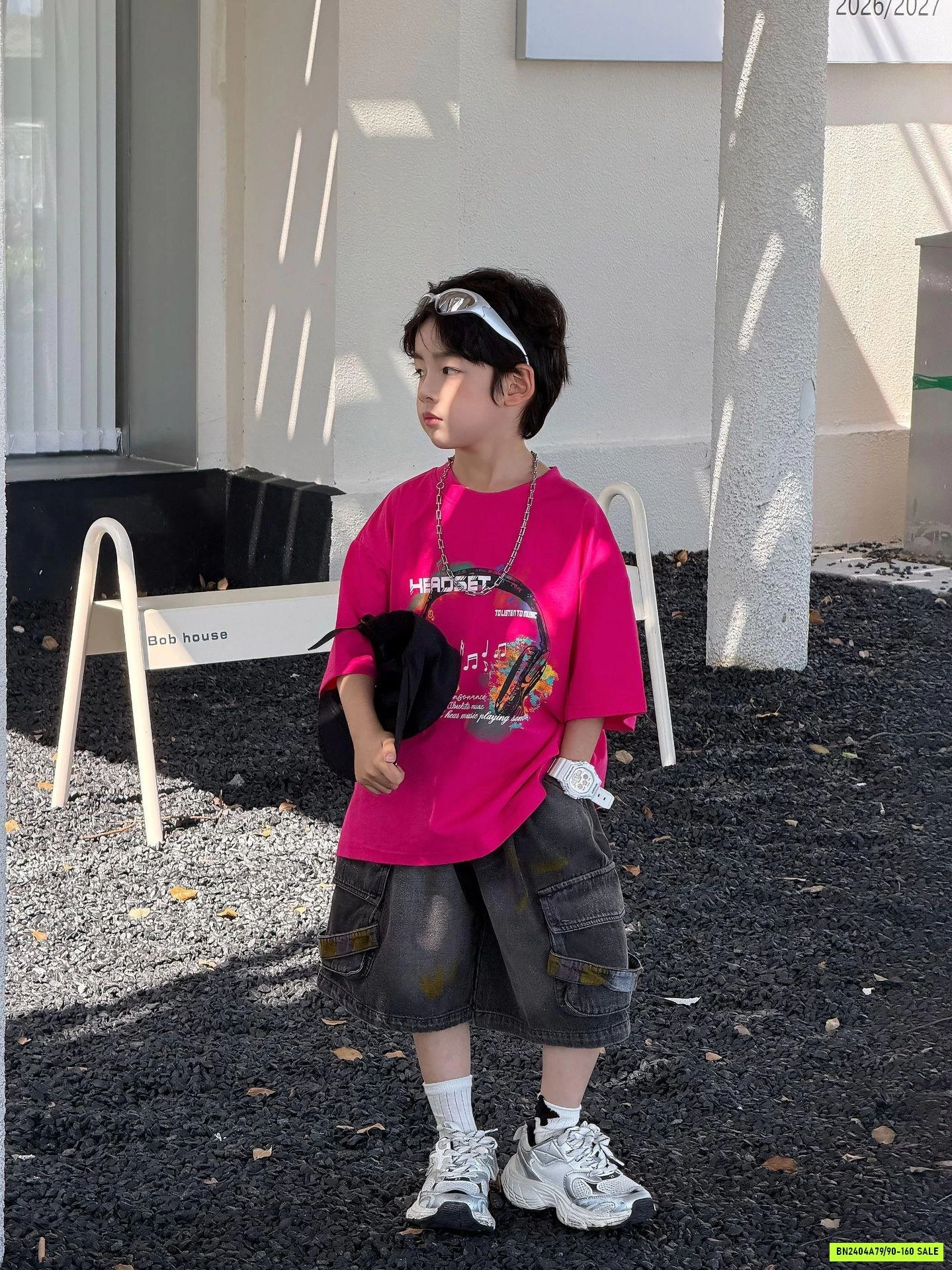 ÁO THUN HỒNG TAI NGHE FANSHU