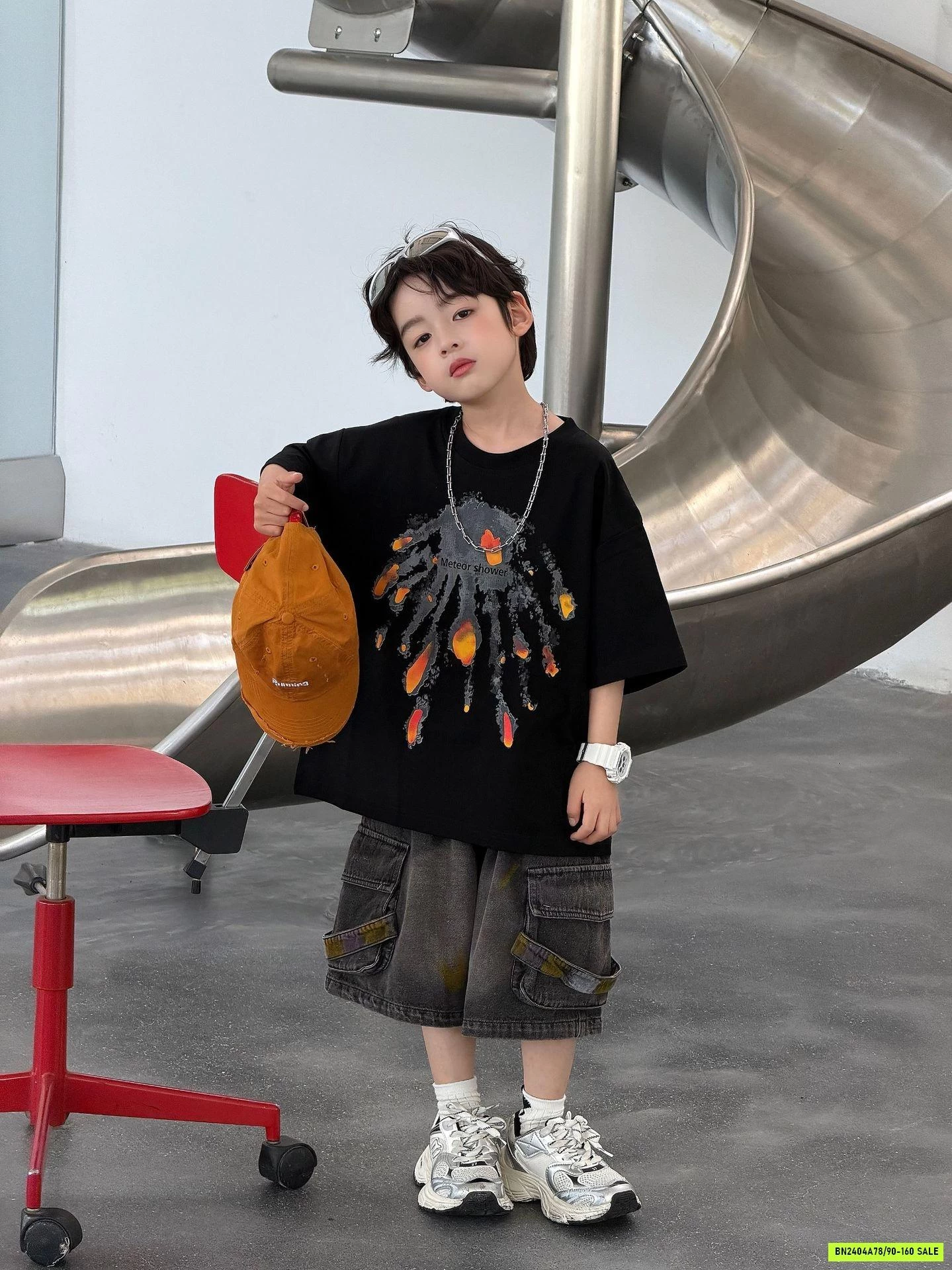 THUN ĐEN IN ĐỐM LOANG CÁ TÍNH FANSHU