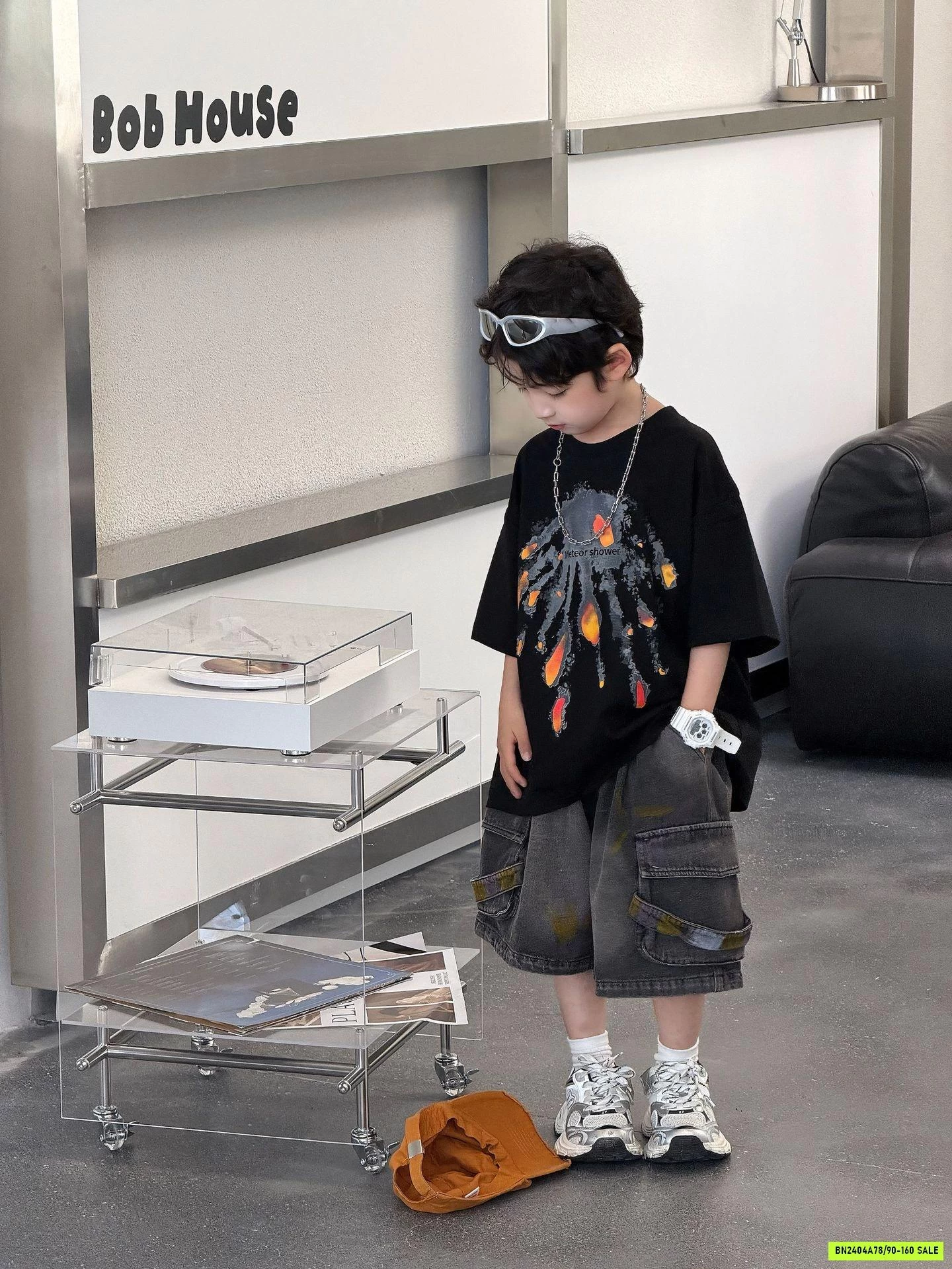 THUN ĐEN IN ĐỐM LOANG CÁ TÍNH FANSHU