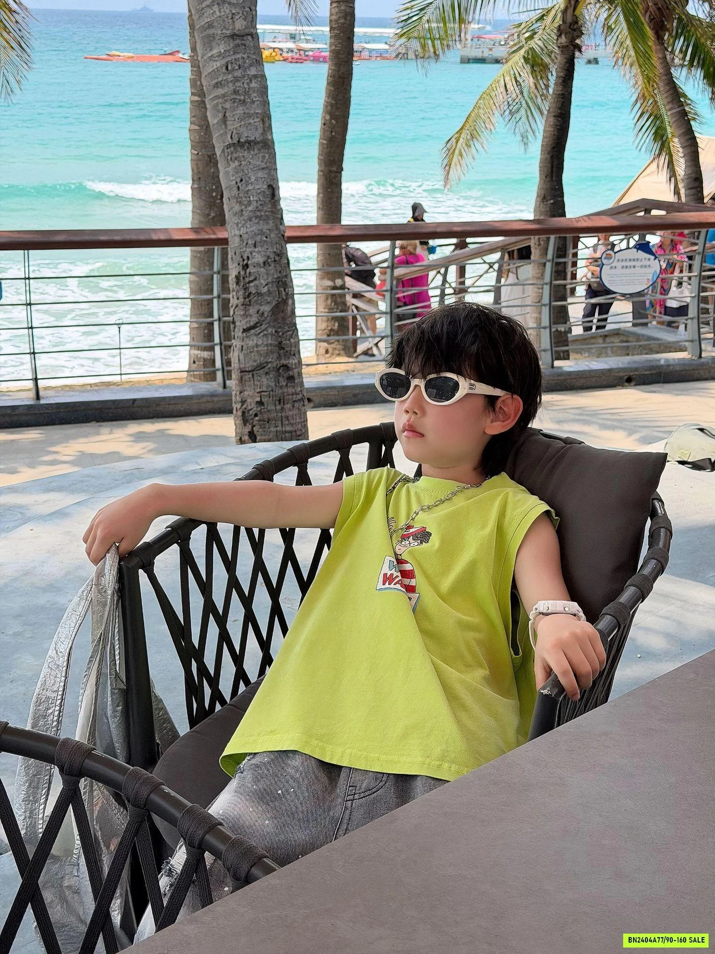 TANKTOP XANH WALDO FANSHU