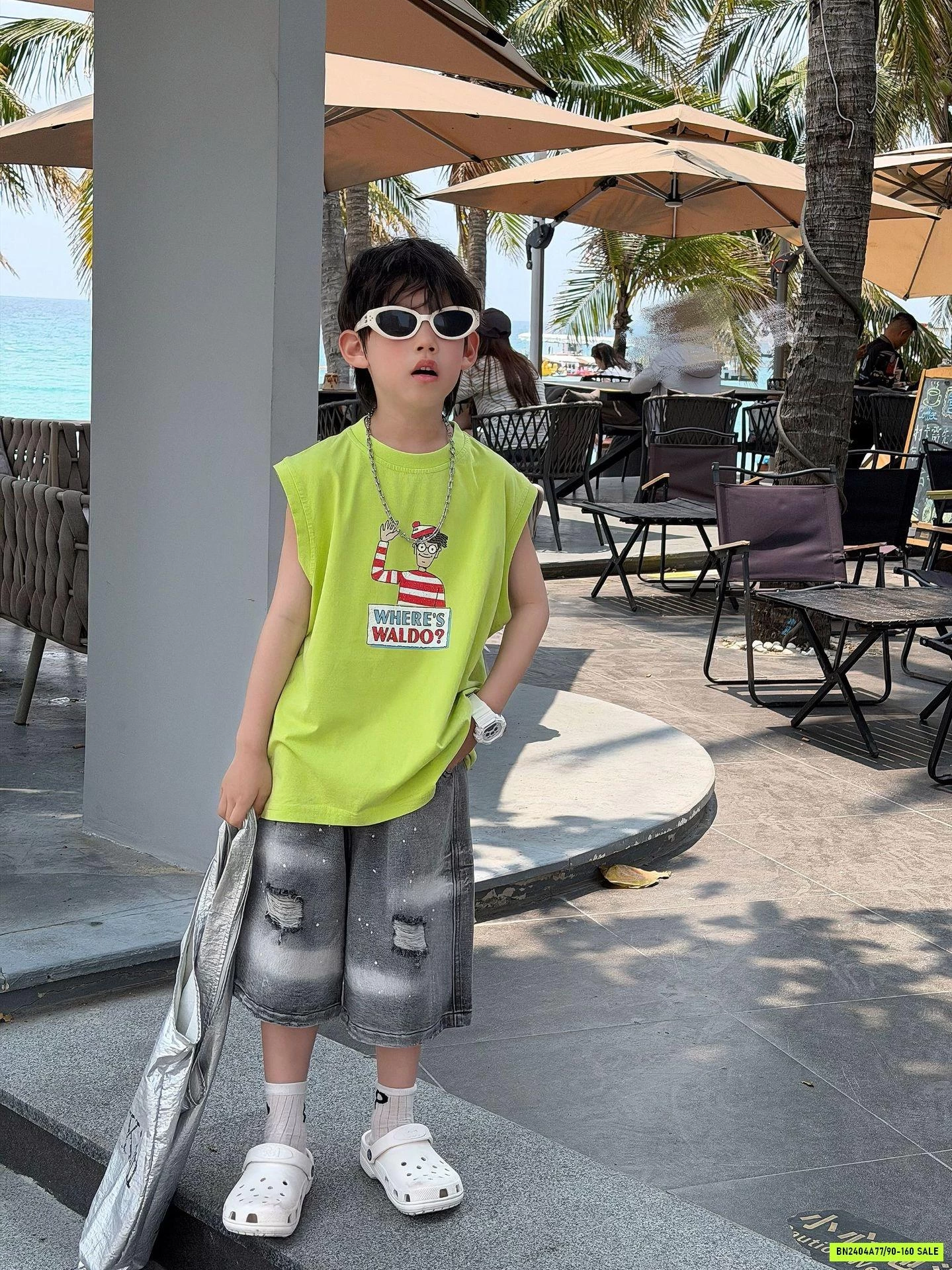 TANKTOP XANH WALDO FANSHU