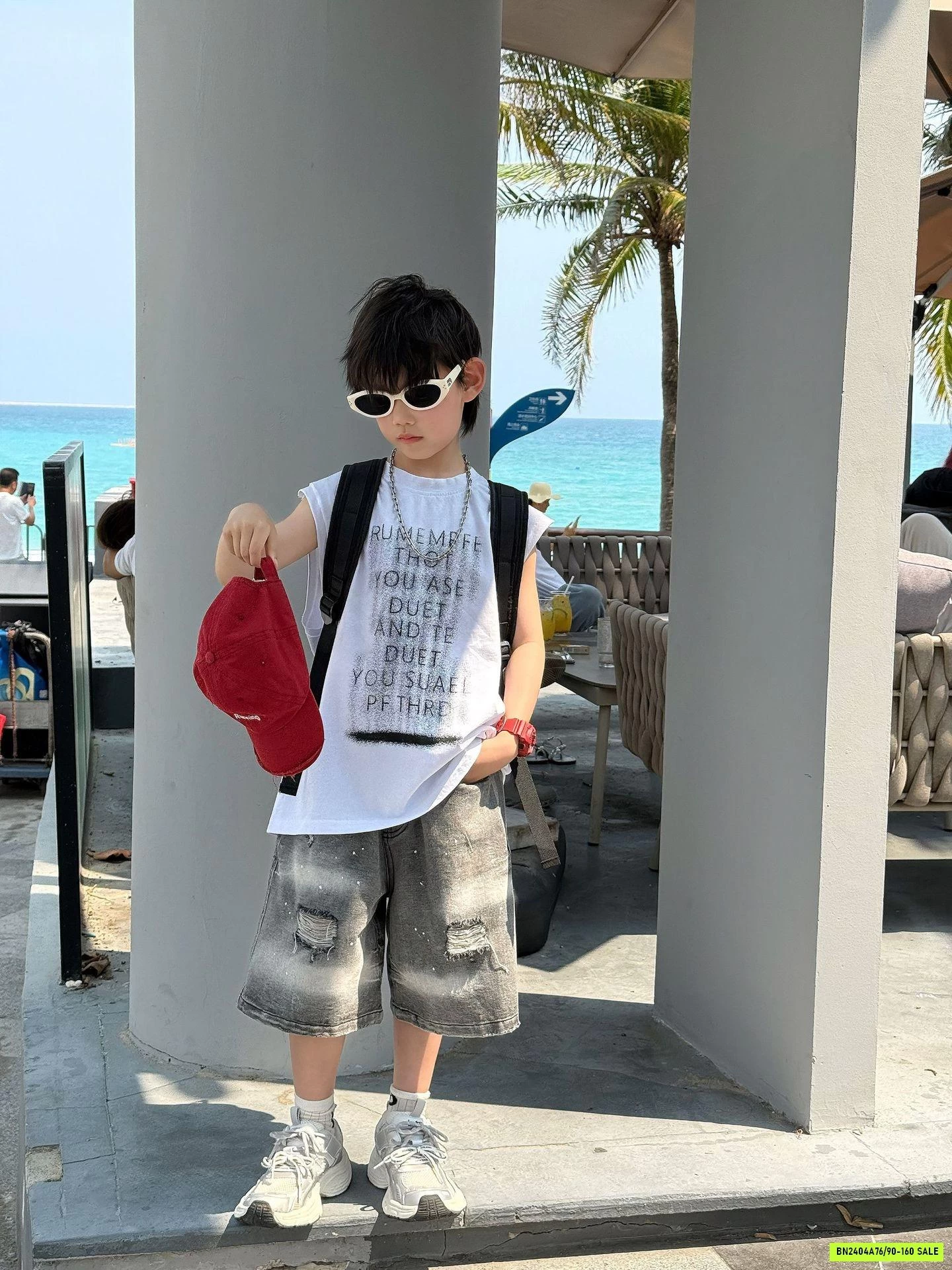 TANKTOP LOANG IN CHỮ FANSHU