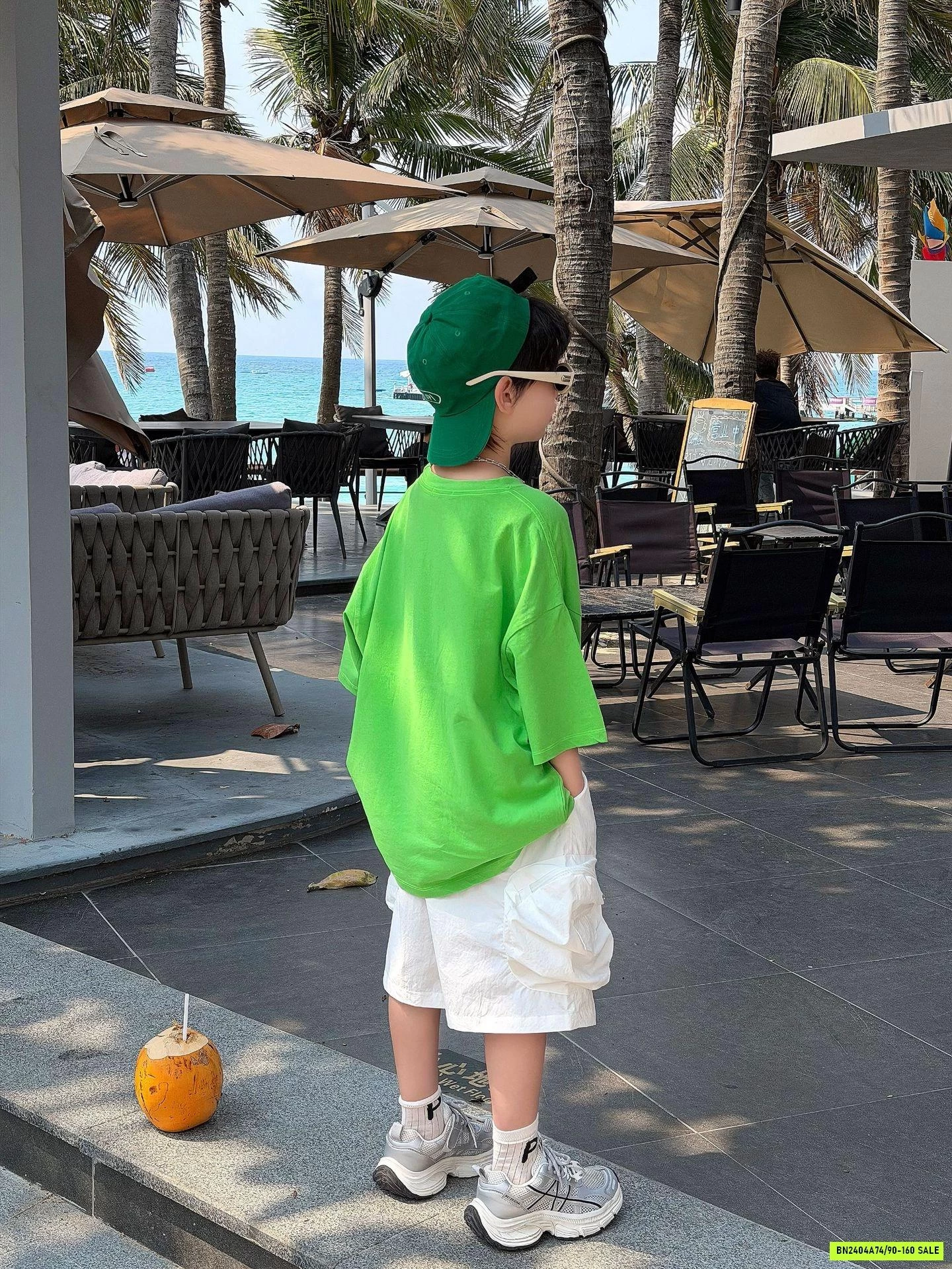 THUN XANH NEON IN CHỮ FANSHU