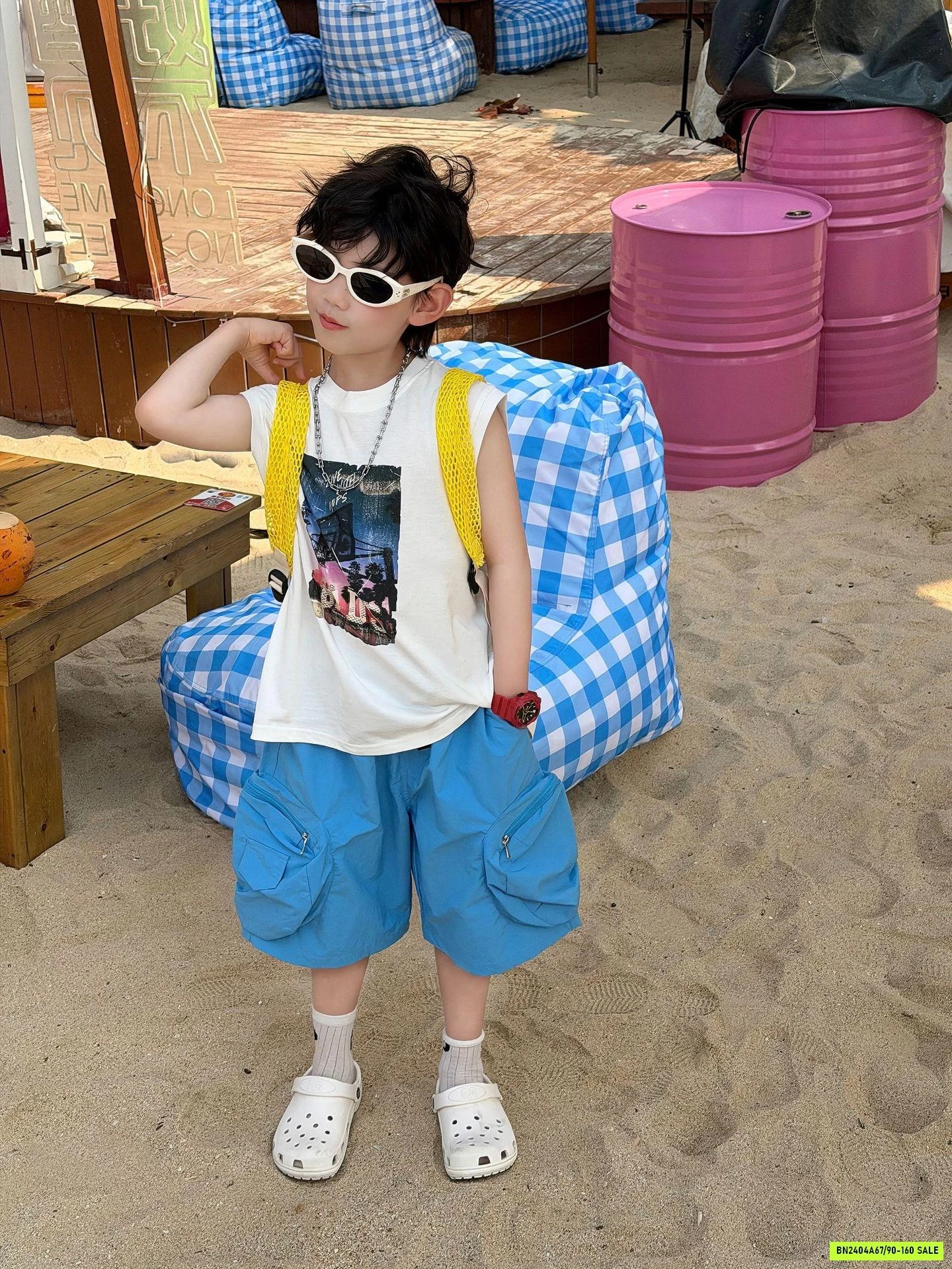 SHORT GIÓ TÚI HỘP KHÓA BÊN FANSHU