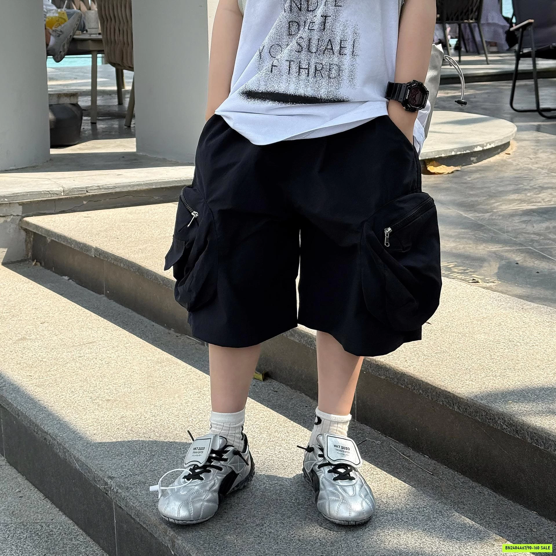 SHORT GIÓ TÚI HỘP KHÓA BÊN FANSHU