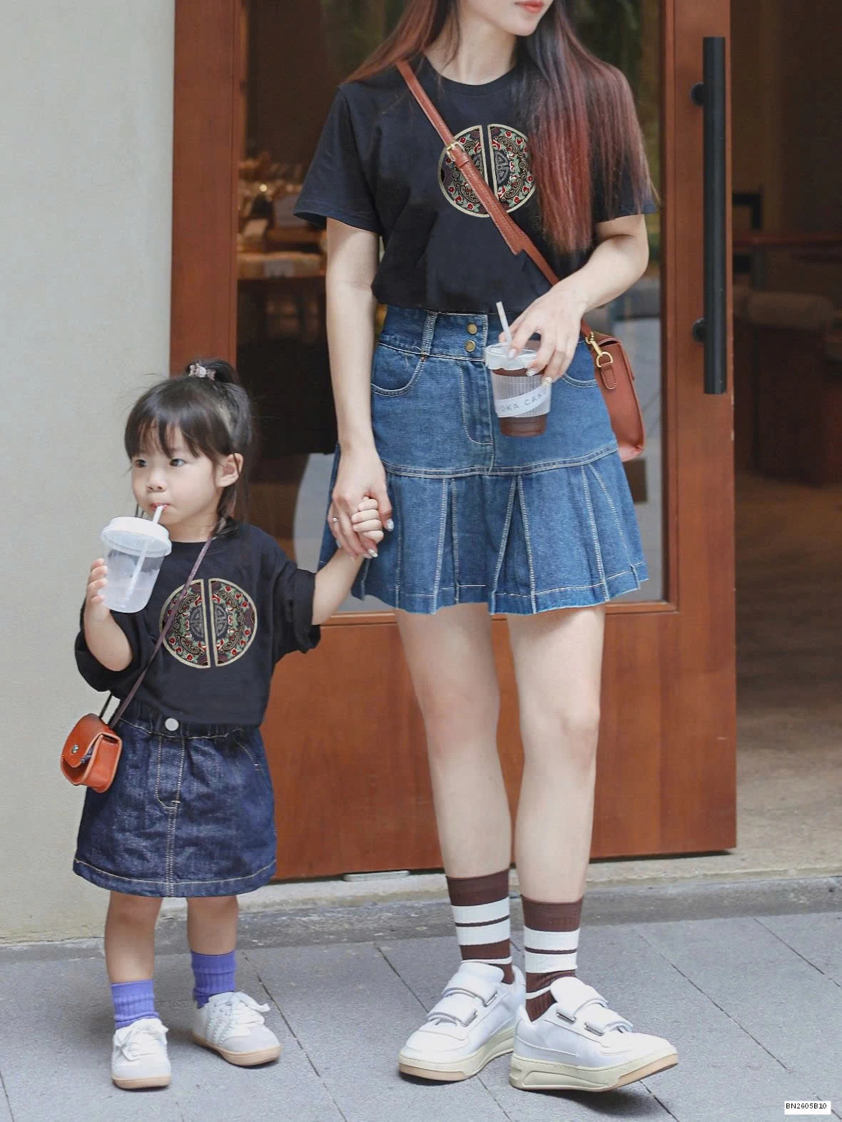 ÁO THUN HỌA TIẾT MẸ VÀ BÉ