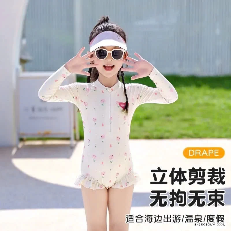 ĐỒ BƠI DÀI TAY CHO BÉ GÁI